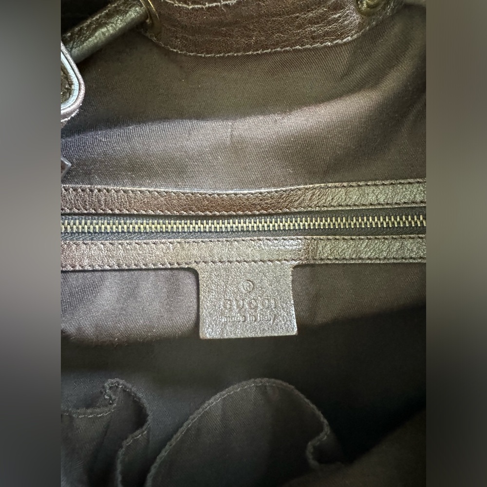 Gucci Used Monogram Interlocking Icon Shoulder Ba… - image 5